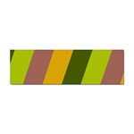 Autmn Stripes Colors Geometric Print Design Sticker (Bumper)