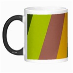 Autmn Stripes Colors Geometric Print Design Morph Mug