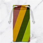 Autmn Stripes Colors Geometric Print Design Jewelry Bag