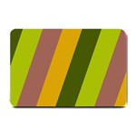 Autmn Stripes Colors Geometric Print Design Small Doormat