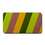 Autmn Stripes Colors Geometric Print Design Medium Bar Mat