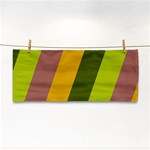 Autmn Stripes Colors Geometric Print Design Hand Towel