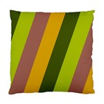 Autmn Stripes Colors Geometric Print Design Standard Cushion Case (Two Sides)