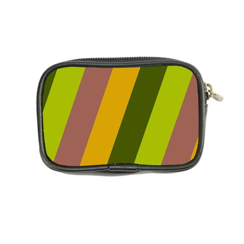 Autmn Stripes Colors Geometric Print Design Coin Purse from ArtsNow.com Back