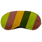 Autmn Stripes Colors Geometric Print Design Sleep Mask