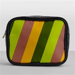 Autmn Stripes Colors Geometric Print Design Mini Toiletries Bag (One Side)