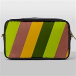 Autmn Stripes Colors Geometric Print Design Toiletries Bag (One Side)