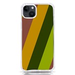 Autmn Stripes Colors Geometric Print Design iPhone 14 Plus TPU UV Print Case