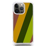 Autmn Stripes Colors Geometric Print Design iPhone 13 Pro TPU UV Print Case