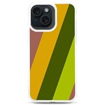 Autmn Stripes Colors Geometric Print Design iPhone 15 Plus TPU UV Print Case