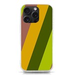 Autmn Stripes Colors Geometric Print Design iPhone 15 Pro TPU UV Print Case