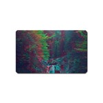 Foroest Nature Trippy Magnet (Name Card)