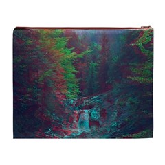 Foroest Nature Trippy Cosmetic Bag (XL) from ArtsNow.com Back