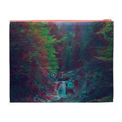 Foroest Nature Trippy Cosmetic Bag (XL) from ArtsNow.com Back