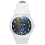 Foroest Nature Trippy Round Plastic Sport Watch (M)