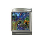 Psychedelic Digital Art Artwork Landscape Colorful Italian Charm (13mm)