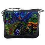 Psychedelic Digital Art Artwork Landscape Colorful Messenger Bag