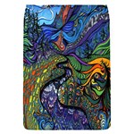 Psychedelic Digital Art Artwork Landscape Colorful Removable Flap Cover (S)