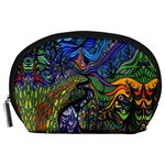 Psychedelic Digital Art Artwork Landscape Colorful Accessory Pouch (Large)