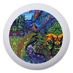 Psychedelic Digital Art Artwork Landscape Colorful Dento Box with Mirror