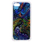 Psychedelic Digital Art Artwork Landscape Colorful iPhone SE