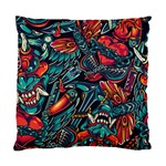 Vintage Tattoos Colorful Seamless Pattern Standard Cushion Case (One Side)