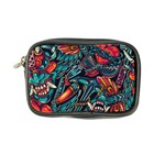 Vintage Tattoos Colorful Seamless Pattern Coin Purse