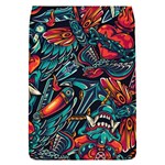 Vintage Tattoos Colorful Seamless Pattern Removable Flap Cover (S)