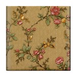 Flowers, Branches, Desenho, Edge, Leaves Tile Coaster