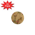 Flowers, Branches, Desenho, Edge, Leaves 1  Mini Magnet (10 pack) 