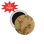 Flowers, Branches, Desenho, Edge, Leaves 1.75  Magnets (10 pack) 