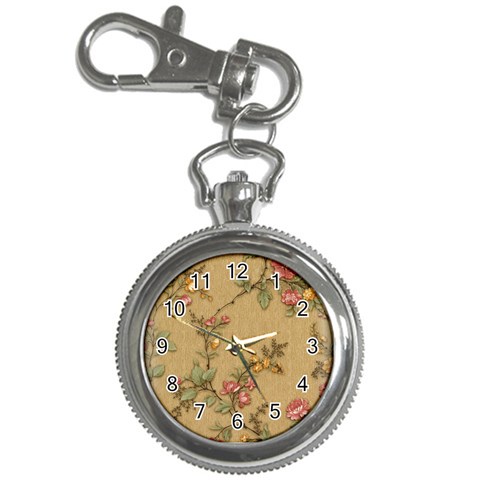 Flowers, Branches, Desenho, Edge, Leaves Key Chain Watches from ArtsNow.com Front