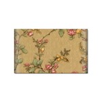 Flowers, Branches, Desenho, Edge, Leaves Sticker (Rectangular)