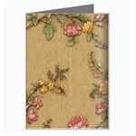 Flowers, Branches, Desenho, Edge, Leaves Greeting Card