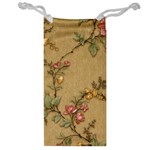 Flowers, Branches, Desenho, Edge, Leaves Jewelry Bag