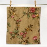 Flowers, Branches, Desenho, Edge, Leaves Face Towel