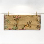 Flowers, Branches, Desenho, Edge, Leaves Hand Towel