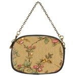 Flowers, Branches, Desenho, Edge, Leaves Chain Purse (Two Sides)