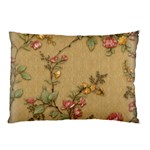 Flowers, Branches, Desenho, Edge, Leaves Pillow Case