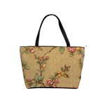 Flowers, Branches, Desenho, Edge, Leaves Classic Shoulder Handbag