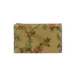 Flowers, Branches, Desenho, Edge, Leaves Cosmetic Bag (Small)