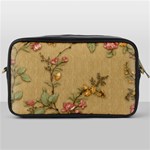 Flowers, Branches, Desenho, Edge, Leaves Toiletries Bag (One Side)