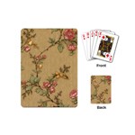 Flowers, Branches, Desenho, Edge, Leaves Playing Cards Single Design (Mini)