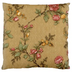 Flowers, Branches, Desenho, Edge, Leaves Large Cushion Case (Two Sides) from ArtsNow.com Front