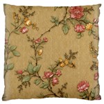 Flowers, Branches, Desenho, Edge, Leaves Standard Premium Plush Fleece Cushion Case (One Side)