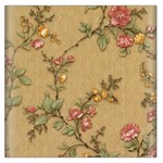 Flowers, Branches, Desenho, Edge, Leaves Square Satin Scarf (36  x 36 )