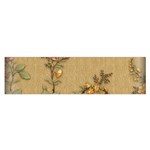 Flowers, Branches, Desenho, Edge, Leaves Oblong Satin Scarf (16  x 60 )