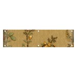 Flowers, Branches, Desenho, Edge, Leaves Banner and Sign 4  x 1 