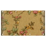 Flowers, Branches, Desenho, Edge, Leaves Banner and Sign 7  x 4 