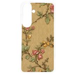 Flowers, Branches, Desenho, Edge, Leaves Samsung Galaxy S24 6.2 Inch TPU UV Case